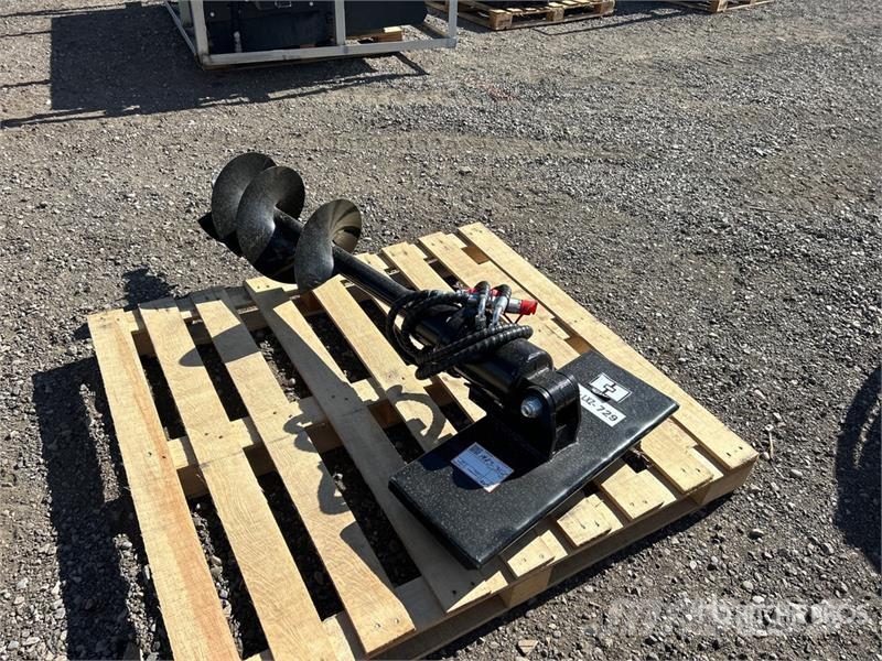 GIYI 11 in Mini Skid Steer Auger (Unused) مثاقيب