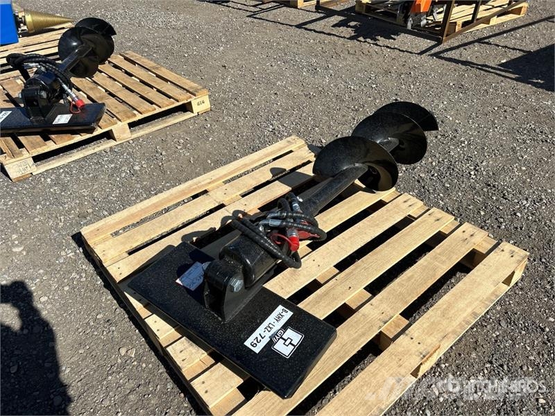 GIYI 11 in Mini Skid Steer Auger (Unused) مثاقيب
