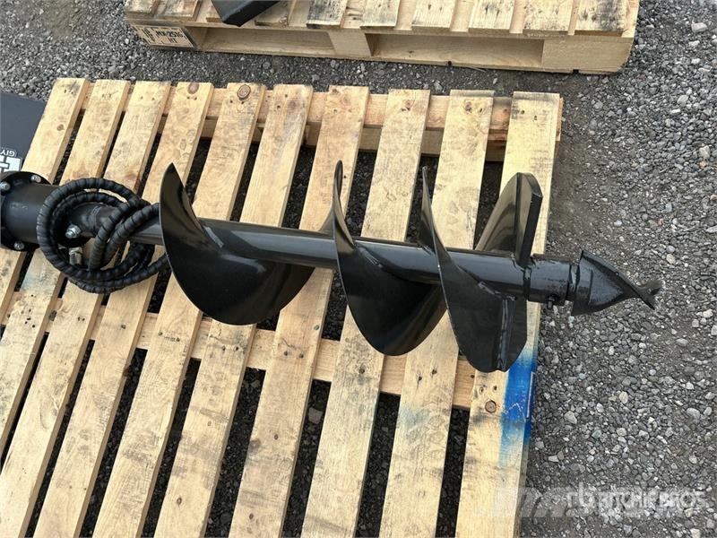  GIYI 12 in Mini Skid Steer Auger (Unused) مثاقيب