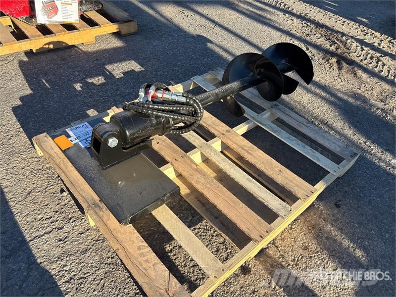  GIYI 12 in Mini Skid Steer Auger (Unused) مثاقيب