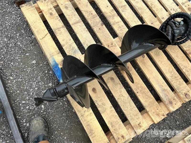  GIYI 12 in Mini Skid Steer Auger (Unused) مثاقيب