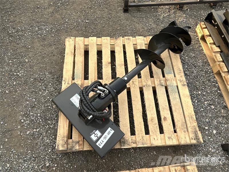  GIYI 12 in Mini Skid Steer Auger (Unused) مثاقيب