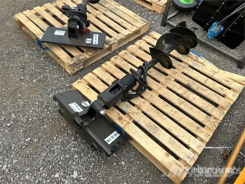  GIYI 12 in Mini Skid Steer Auger (Unused) مثاقيب