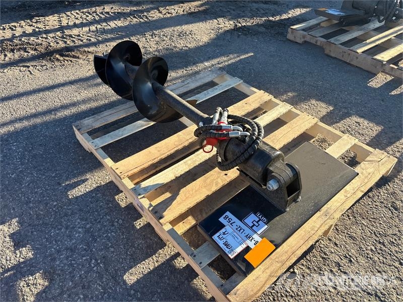  GIYI 12 in Mini Skid Steer Auger (Unused) مثاقيب