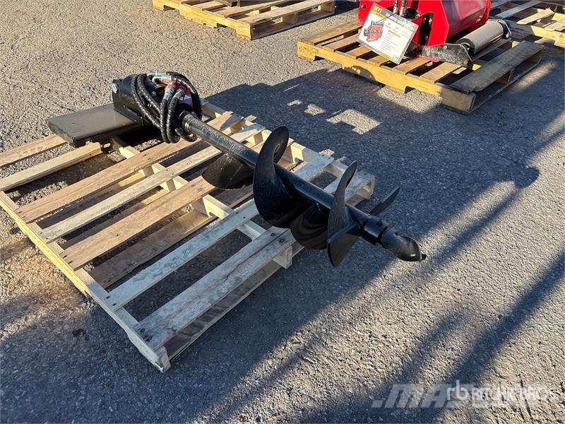  GIYI 12 in Mini Skid Steer Auger (Unused) مثاقيب
