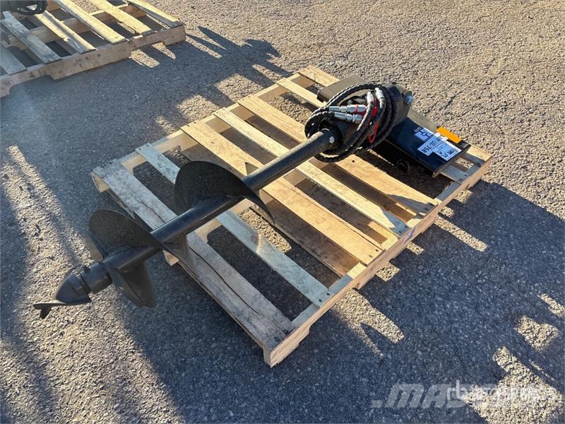  GIYI 12 in Mini Skid Steer Auger (Unused) مثاقيب