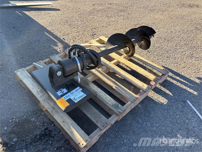  GIYI 12 in Mini Skid Steer Auger (Unused) مثاقيب
