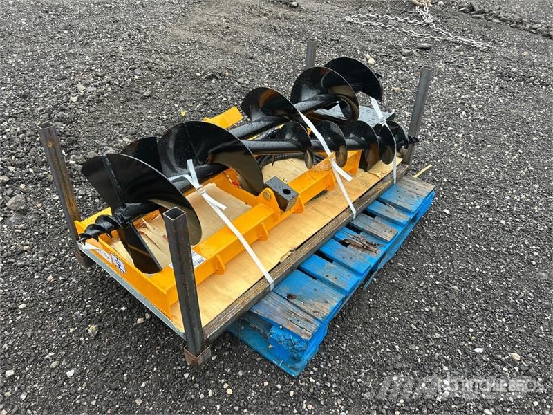 GIYI 15 in 11 and 7 in Skid Steer Auger Tarière