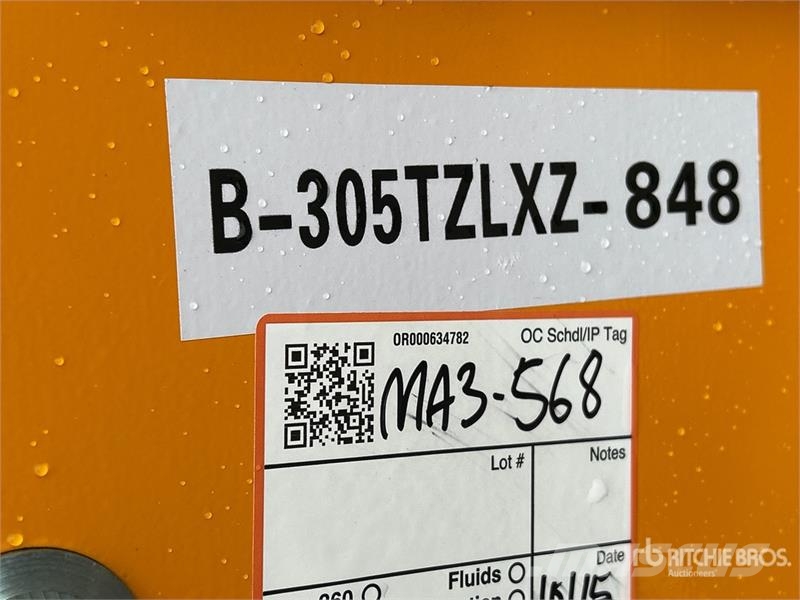 GIYI 15 in Excavator Auger (Unused) Boren
