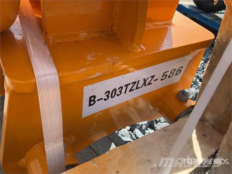  GIYI 16 in Excavator Auger - Fits Cat 303 (Unused) Bohrer
