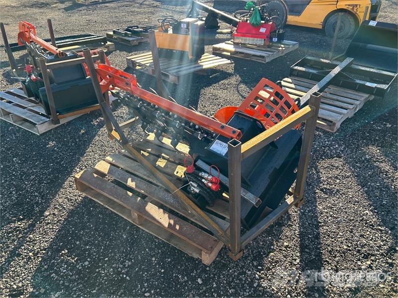 GIYI 39 in Skid Steer Trencher Rovokopači freze za kanale Trenčeri