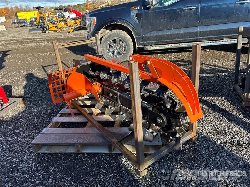 GIYI 39 in Skid Steer Trencher Rovokopači freze za kanale Trenčeri