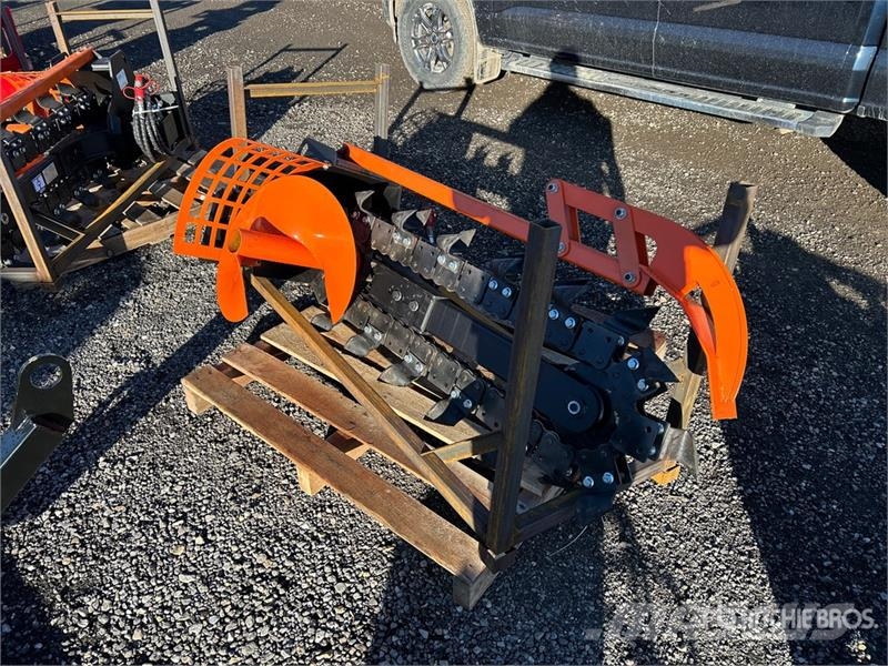 GIYI 39 in Skid Steer Trencher Rovokopači freze za kanale Trenčeri