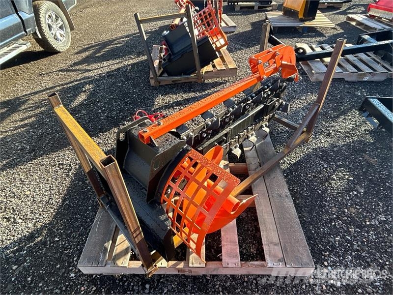 GIYI D39 39 in Skid Steer Trencher Grabenfräse