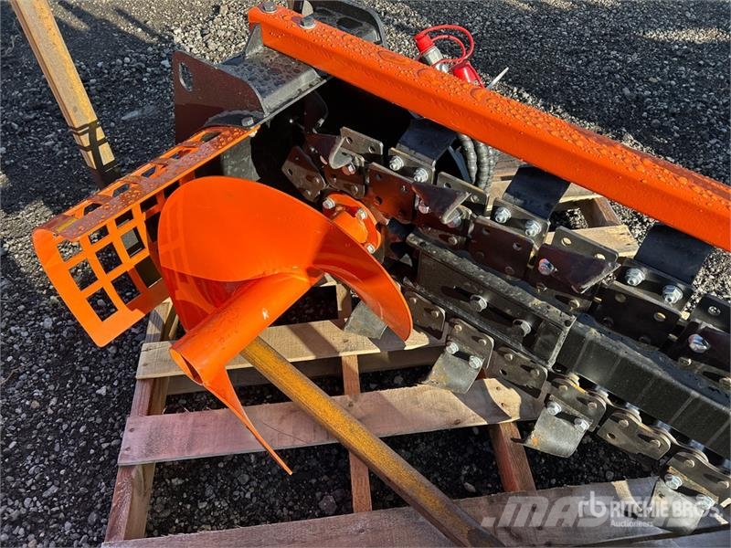 GIYI D39 39 in Skid Steer Trencher Grabenfräse