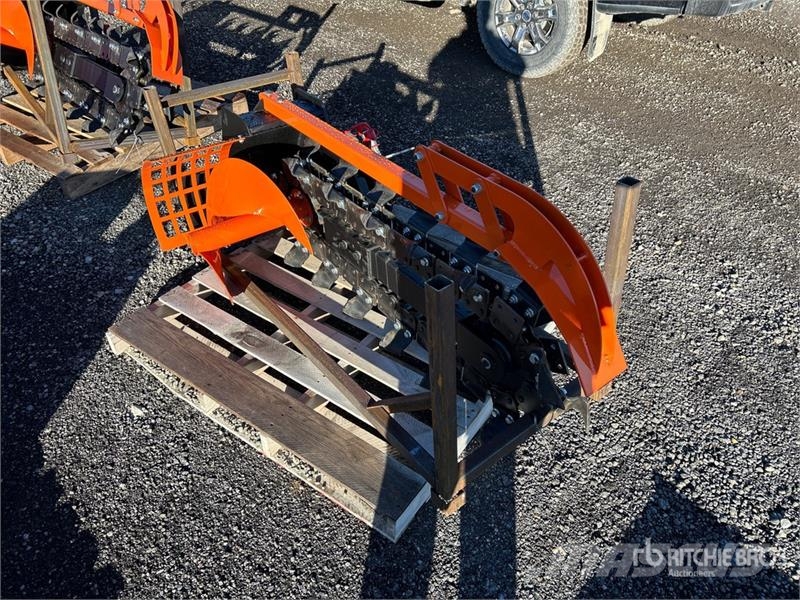 GIYI D39 39 in Skid Steer Trencher Grabenfräse