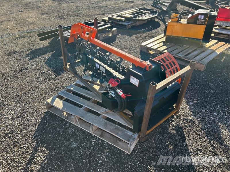 GIYI D39 39 in Skid Steer Trencher Grabenfräse