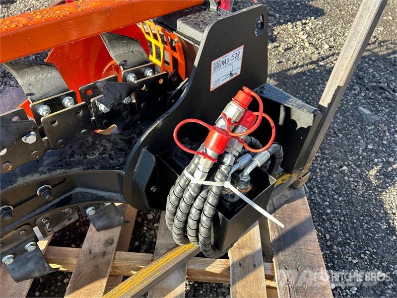 GIYI D39 39 in Skid Steer Trencher Grabenfräse
