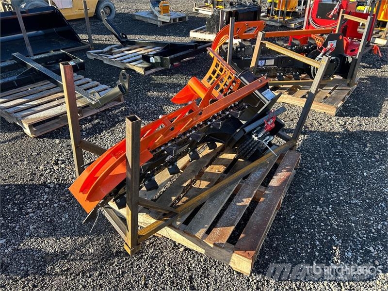 GIYI D39 39 in Skid Steer Trencher Grabenfräse