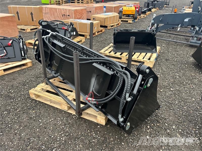 GIYI DSHY41 72 in Multi-Purpose Skid Steer Bucket Schaufeln
