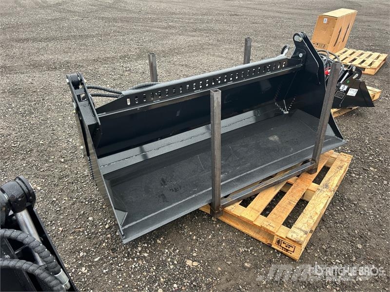 GIYI DSHY41 72 in Multi-Purpose Skid Steer Bucket Schaufeln