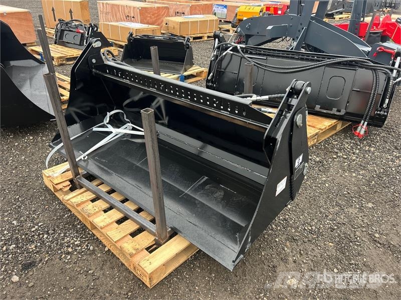  GIYI DSHY41 72 in Multi-Purpose Skid Steer Bucket  Schaufeln