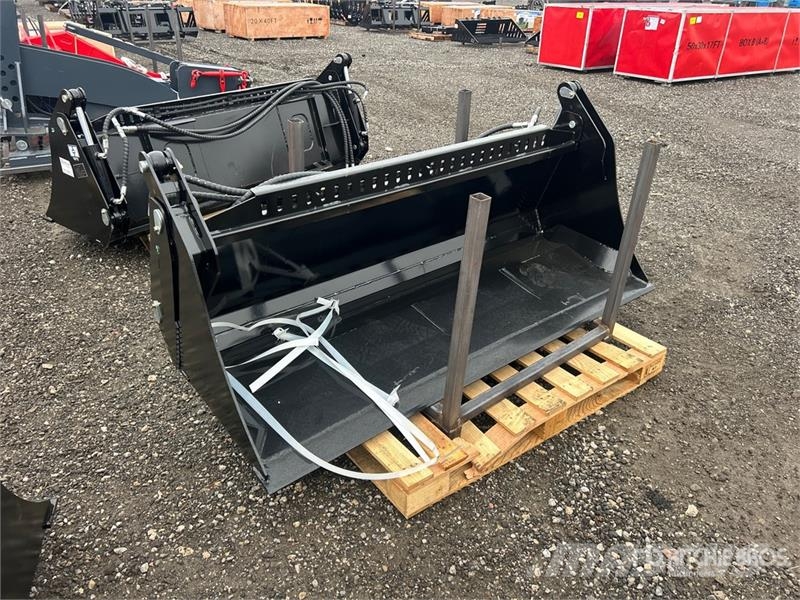  GIYI DSHY41 72 in Multi-Purpose Skid Steer Bucket  Schaufeln