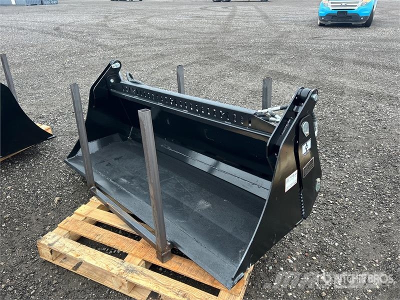 GIYI DSHY41 72 in Multi-Purpose Skid Steer Bucket Schaufeln
