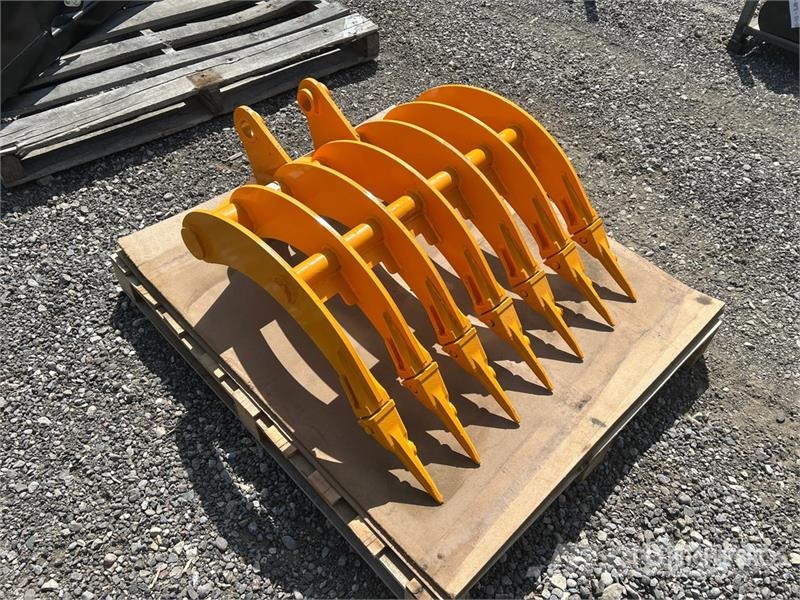 GIYI Excavator Rake - Fits Cat 305 (Unused) Rakes and tedders