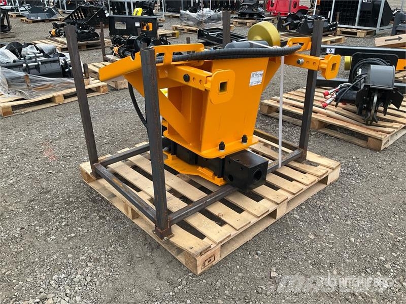  GIYI GY-AD680 Skid Steer Post Driver (Unused) Fencing equipment