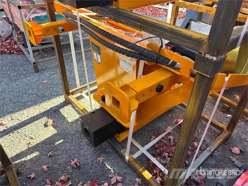 GIYI GY-AD680 Skid Steer Post Driver (Unused) Gårds‐husdyr gjerder