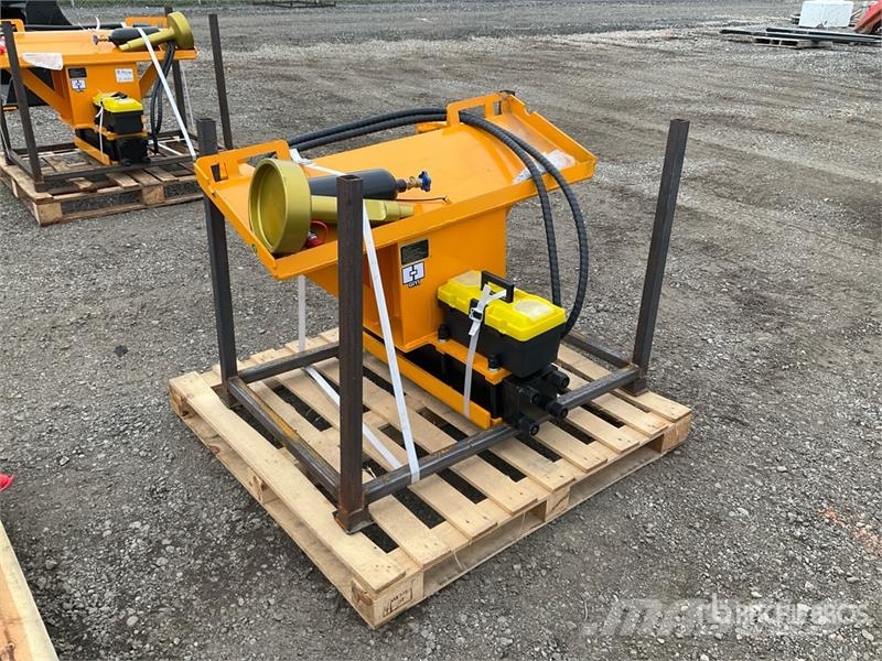  GIYI GY-AD680 Skid Steer Post Driver (Unused) Fencing equipment