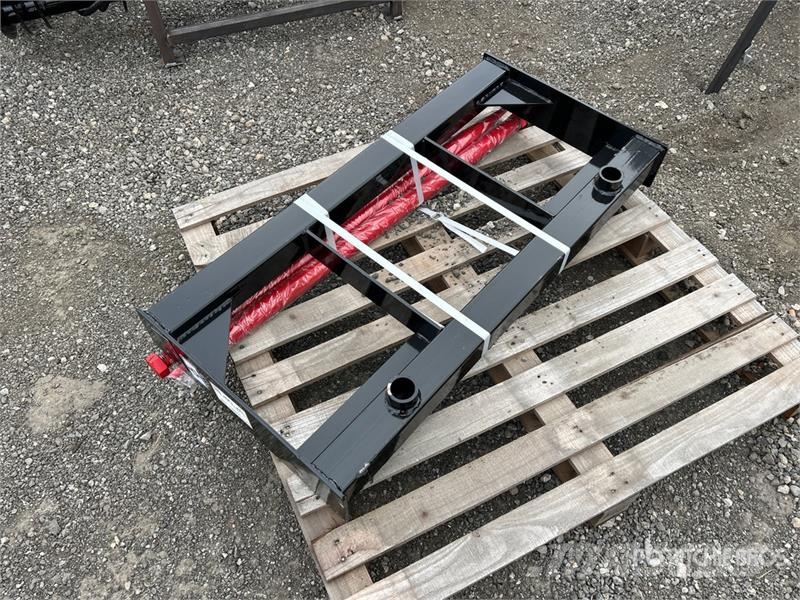 GIYI GY-BF47 47 in Skid Steer Bale Spear Andre komponenter