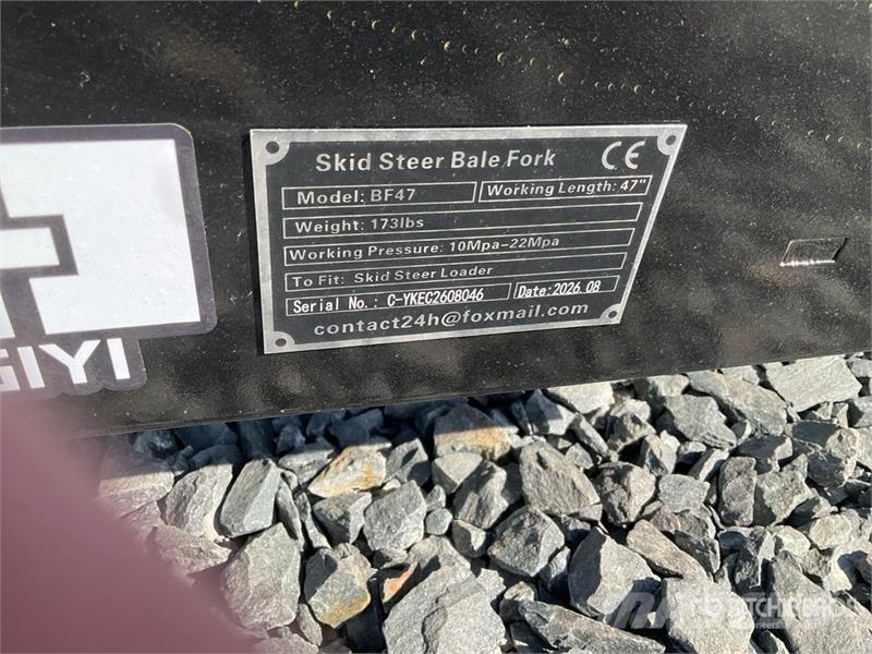 GIYI GY-BF47 47 in Skid Steer Bale Spear (Unused) Drugi deli