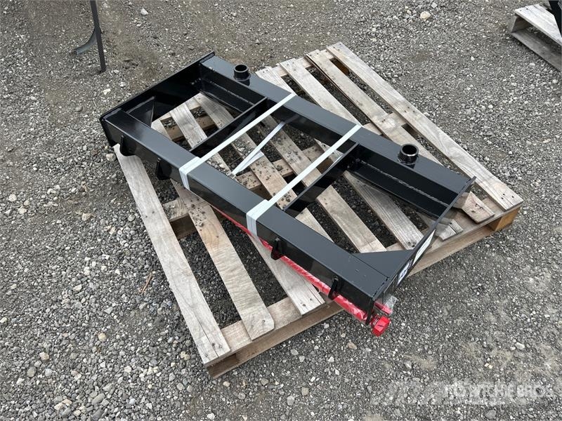 GIYI GY-BF47 47 in Skid Steer Bale Spear Andre komponenter