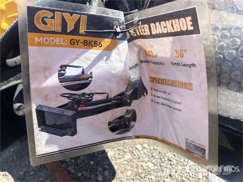  GIYI GY-BK56 Skid Steer Backhoe Attachment Drugi deli