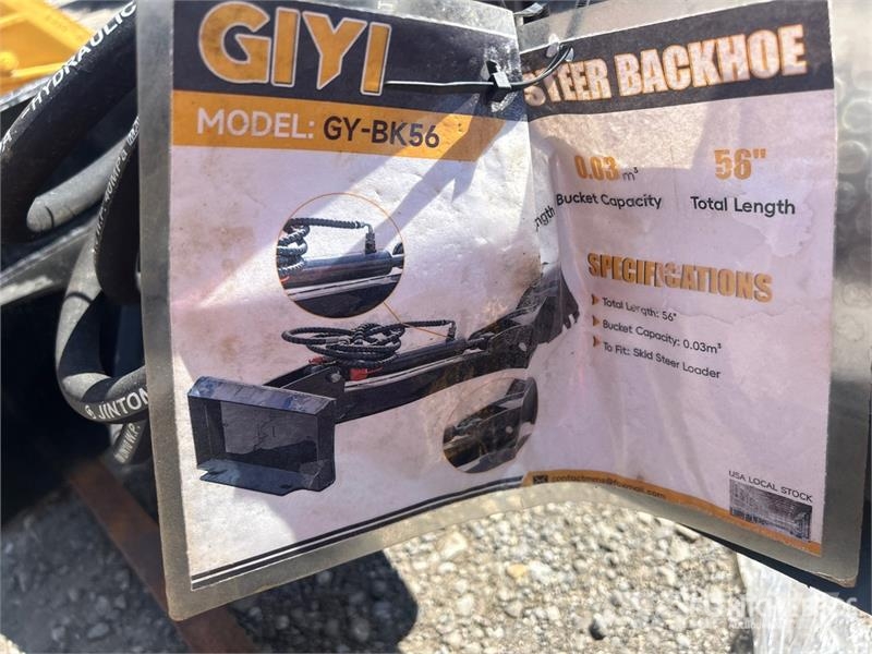  GIYI GY-BK56 Skid Steer Backhoe Attachment Drugi deli