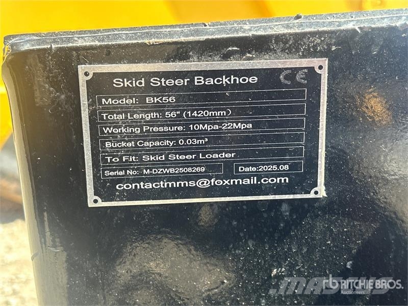  GIYI GY-BK56 Skid Steer Backhoe Attachment Drugi deli