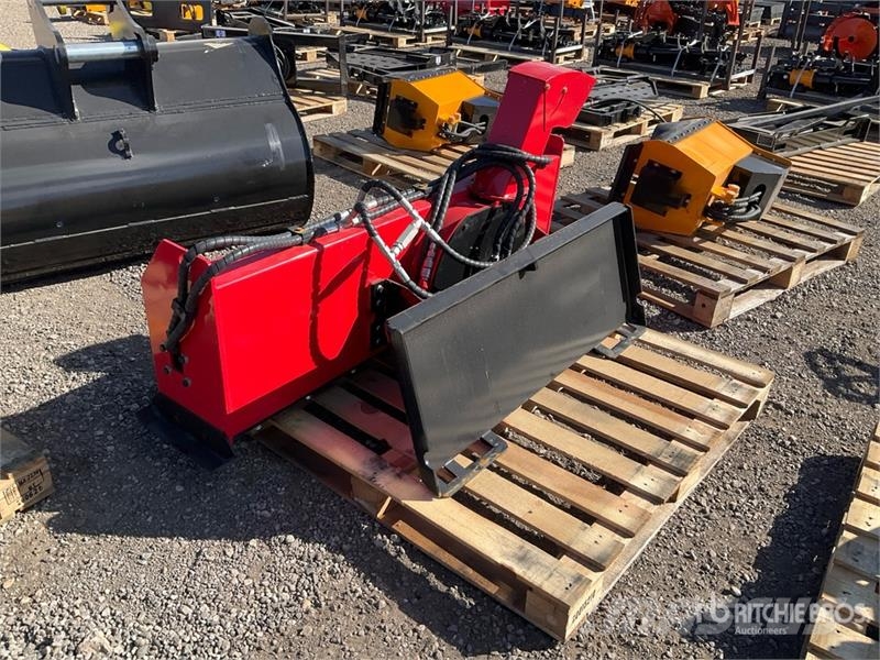  GIYI GY-BS57 55 in Skid Steer Snowblower (Unused) قاذفات الجليد