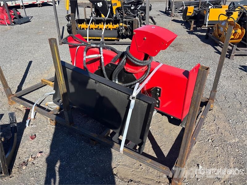GIYI GY-BS57 55 in Skid Steer Snowblower (Unused) Sneeuwblazers