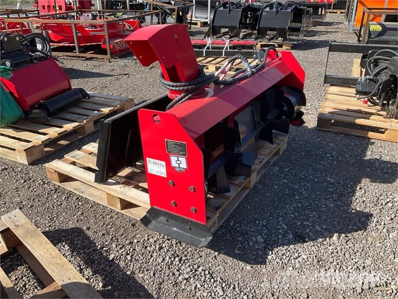  GIYI GY-BS57 55 in Skid Steer Snowblower (Unused) قاذفات الجليد