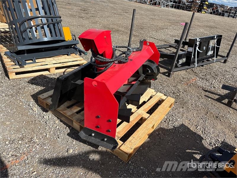  GIYI GY-BS57 55 in Skid Steer Snowblower (Unused) قاذفات الجليد