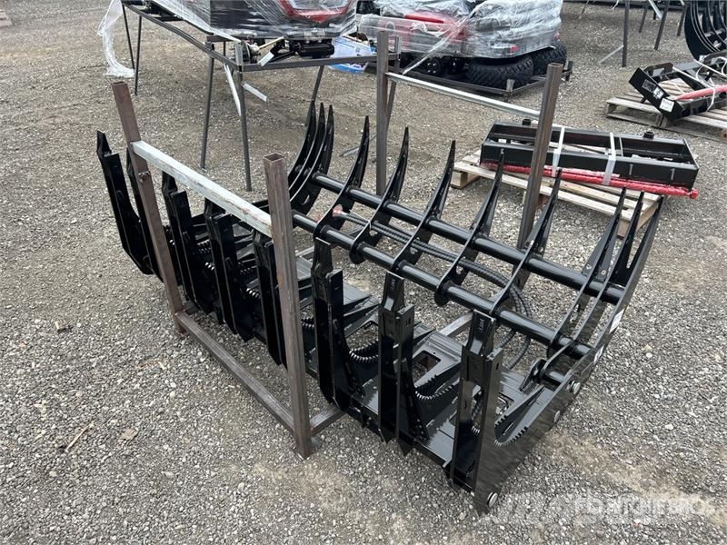 GIYI GY-CLG72 70.5 in Skid Steer Root Rake Pöyhimet ja haravat