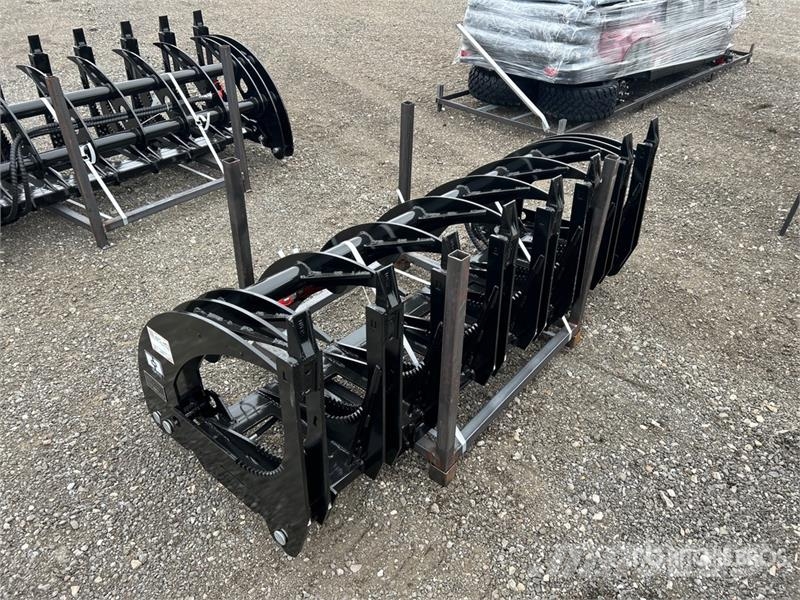  GIYI GY-CLG72 70 in Skid Steer Root Rake مكابس وميبسات التبن