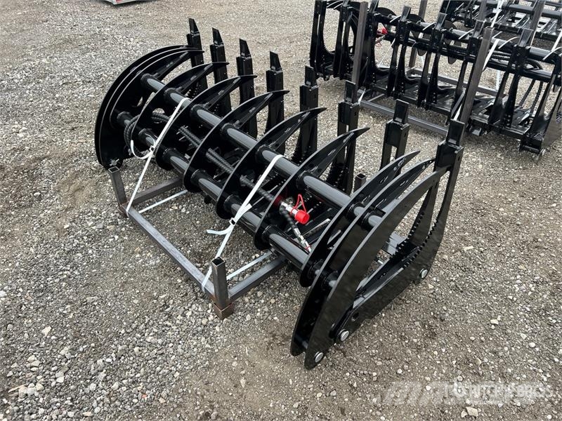 GIYI GY-CLG72 70 in Skid Steer Root Rake (Unused) Pöyhimet ja haravat