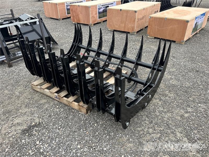  GIYI GY-CLG72 70 in Skid Steer Root Rake (Unused) Okretači i sakupljači sena