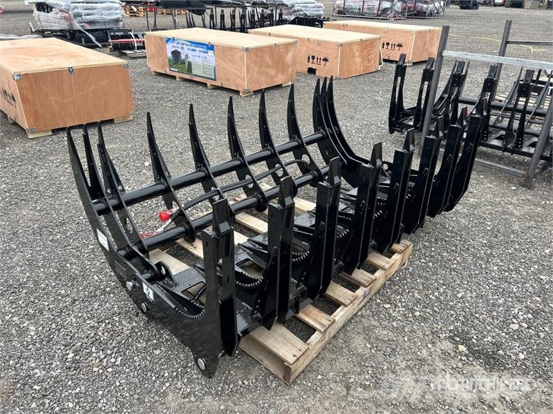  GIYI GY-CLG72 70 in Skid Steer Root Rake (Unused) Okretači i sakupljači sena