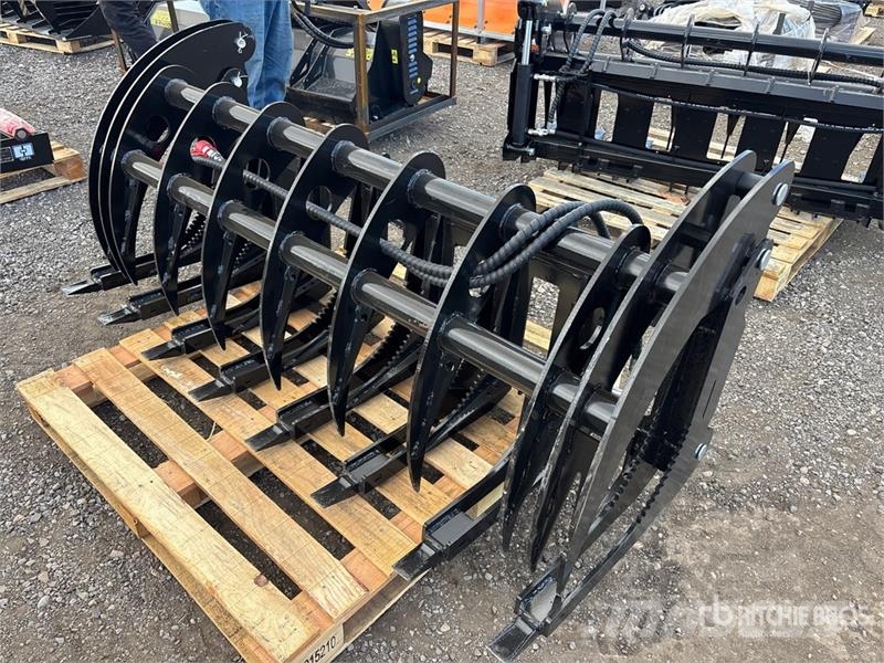 GIYI GY-CLG72 72 in Log Skid Steer Grapple (Unused Pinze