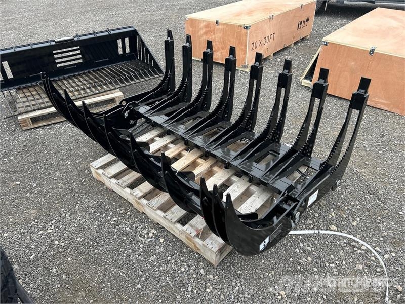 GIYI GY-CLG72 72 in Skid Steer Root Rake Pöyhimet ja haravat