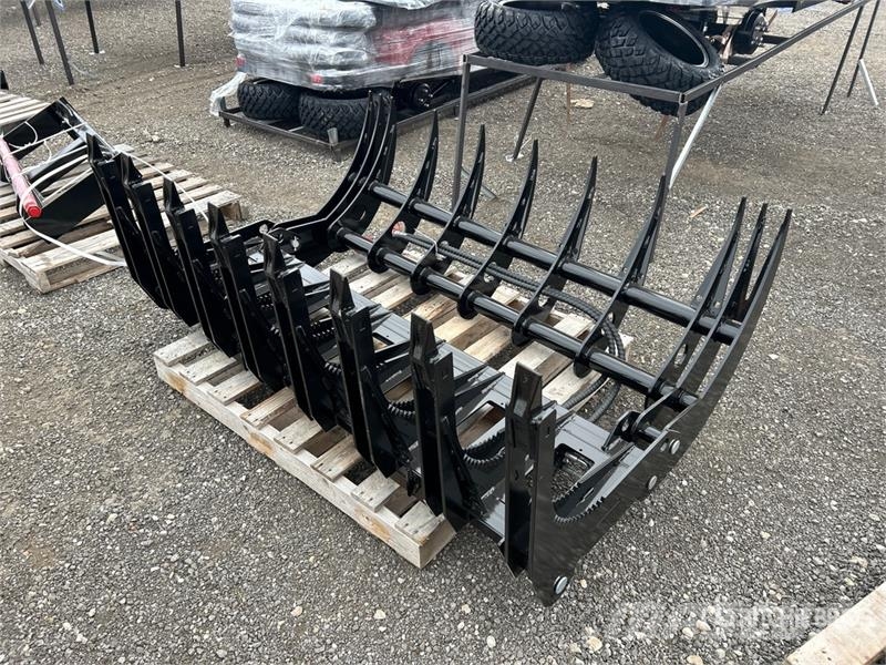 GIYI GY-CLG72 72 in Skid Steer Root Rake Pöyhimet ja haravat